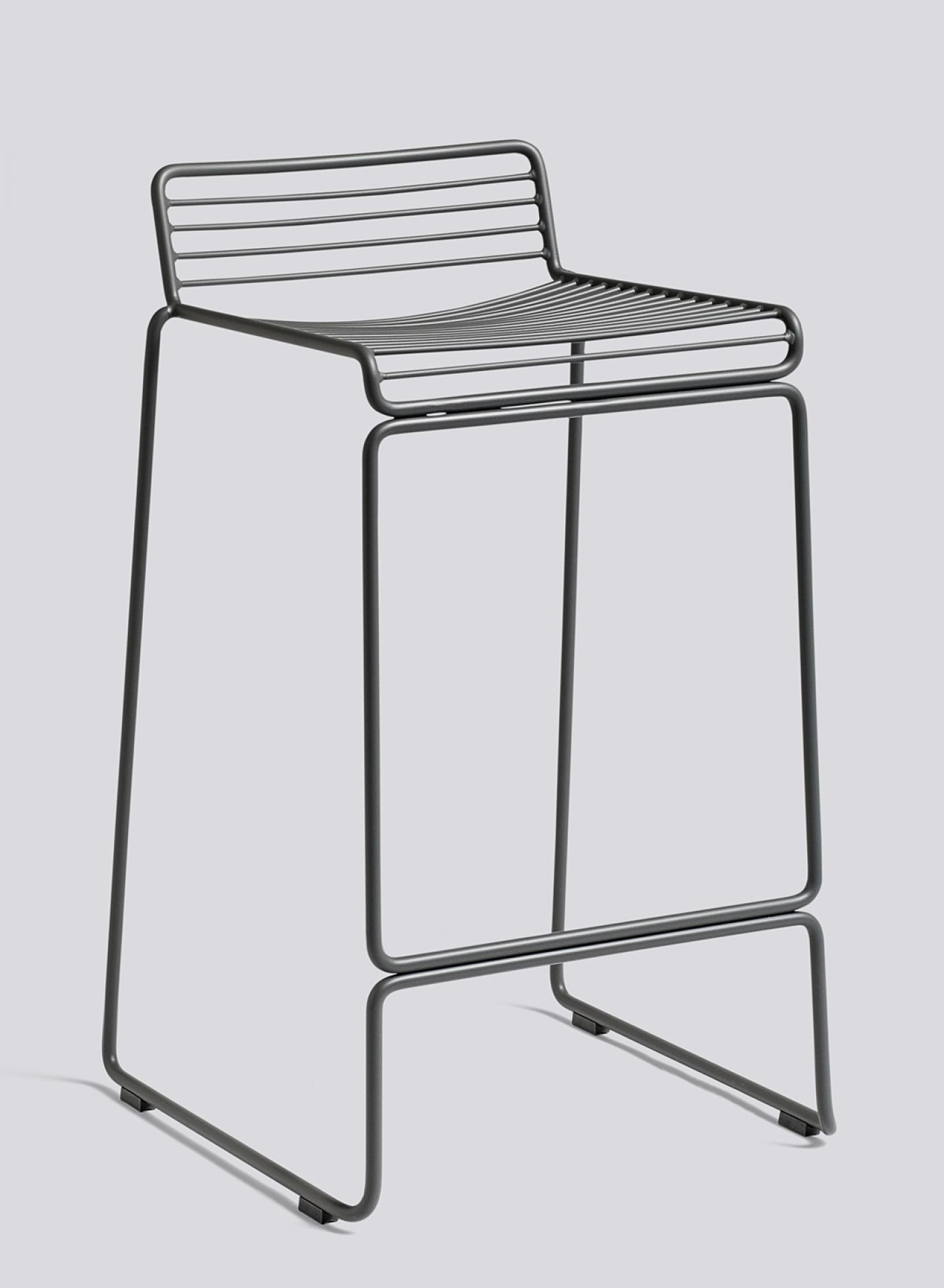 Hee Bar Stool Tabouret H 75 cm Gris asphalte Hay OFFRE SPECIALE